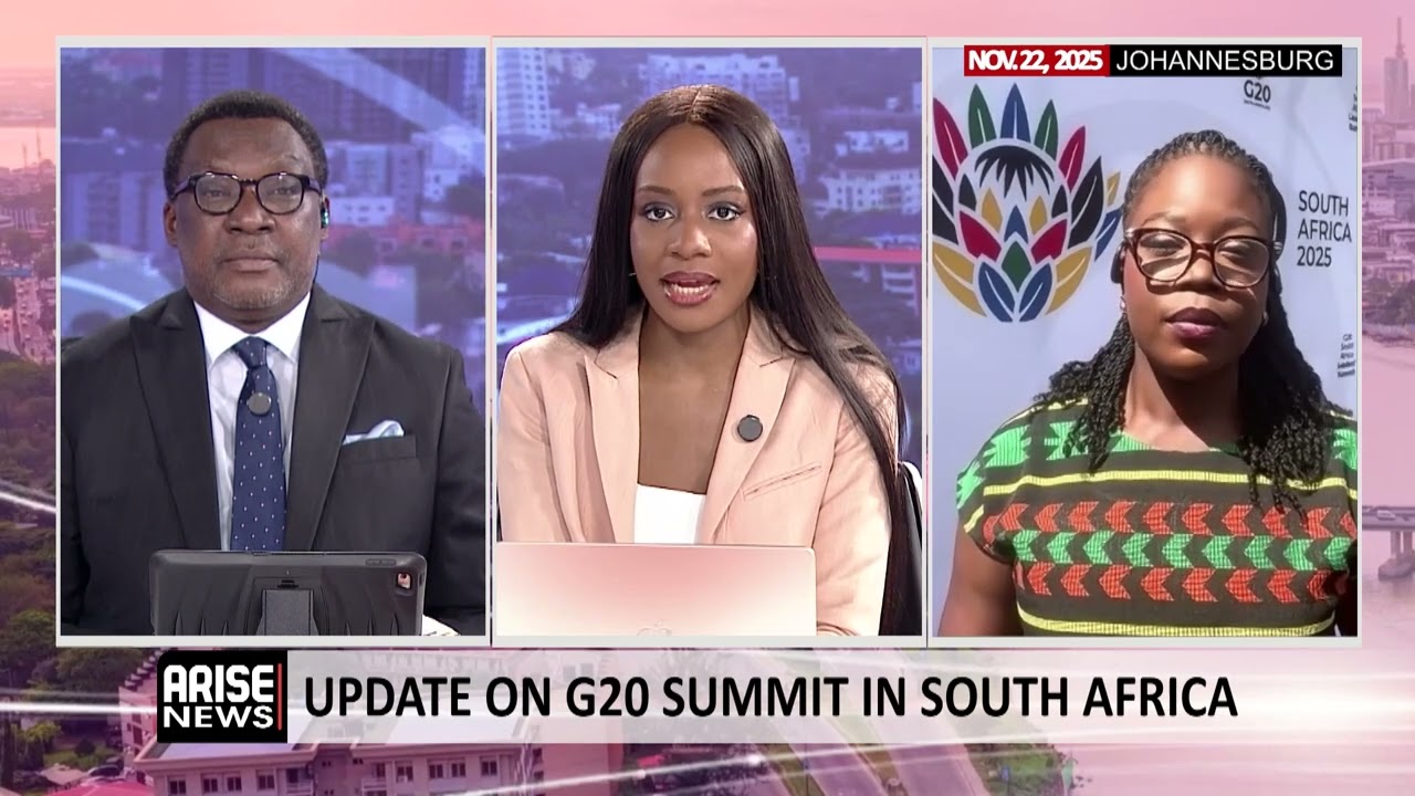 ⁣The Morning Show: Update On G20 Summit in South Africa  - Adesuwa Giwa-Osagie
