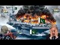 Indian Sukhoi-27 Bombing on Pakistani navy Aircraft Carrier In GTA 5
