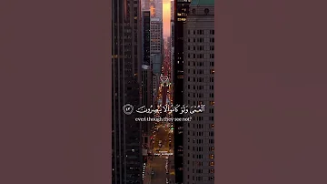 ومنهم من ينظر إليك أفأنت تهدي العمي ولو كانوا لا يبصرون القارئ عبد الرحمن مسعد 
