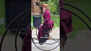 Is it dangerous to ride this kind of bicycle? Have you seen these bicycles?#bycicle #safe