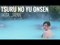THE MOST BEAUTIFUL ONSEN IN JAPAN | Tsuru no Yu