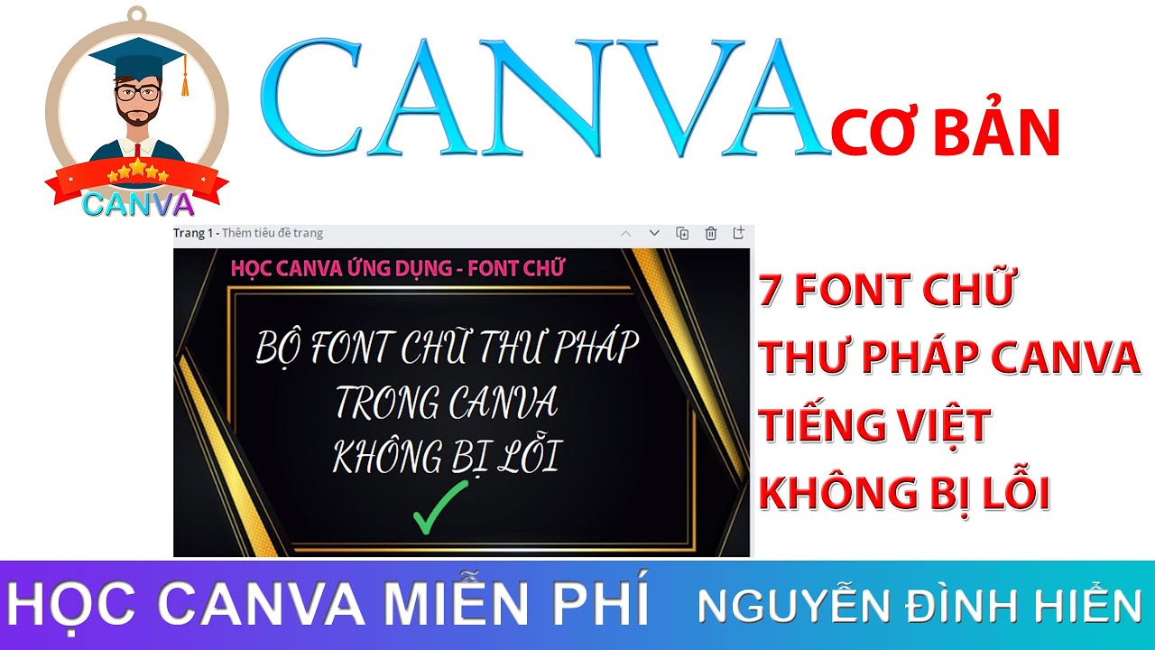 JayN | 7 font chữ thư pháp trong canva sử dụng cho tiếng việt ...