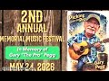 2nd Annual Memorial-Gary “The Pro” PeggEvery Time I Roll The. Dice 5.24.26
