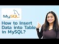 How to Insert Data into a Table Using MySQL? | SQL Tutorial