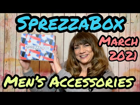 SprezzaBox March 2021 Unboxing Men's Subscription Sprezza Box