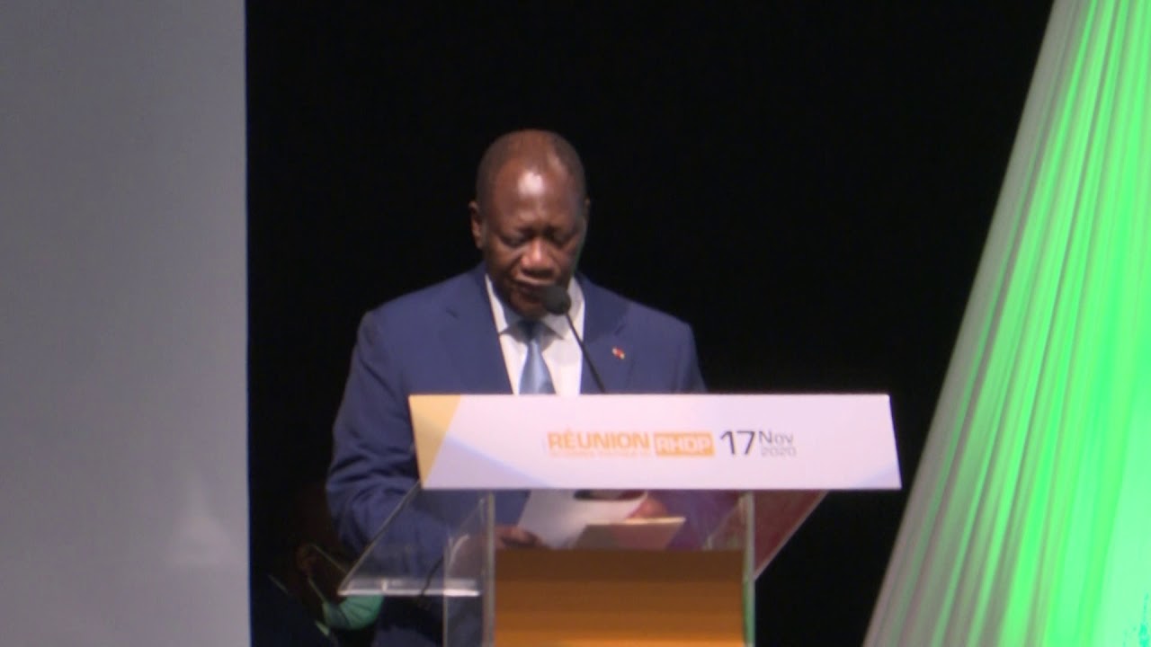 Réunion du Conseil Politique  du RHDP après l'élection de son candidat Alassane Ouattara