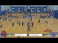 Coast Guard vs Wellesley College Women's Volleyball Full Game Reply | NEWMAC Volleyball