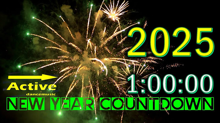New year countdown 2025 remix   Active Eurodance (White)