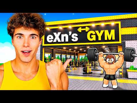 I Opened The BIGGEST GYM in Roblox!