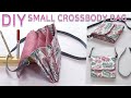 DIY Small crossbody bag/Bag with dividers/칸칸 크로스백 만들기/칸막이가 있는 귀여운 가방만들기 [JSDAILY]