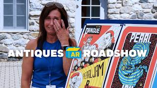 Pearl Jam Posters On Antiques Roadshow