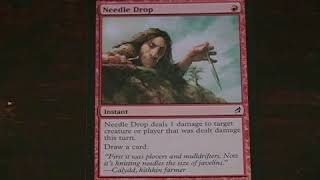 Needle Drop Red Cards in Magic: the Gathering