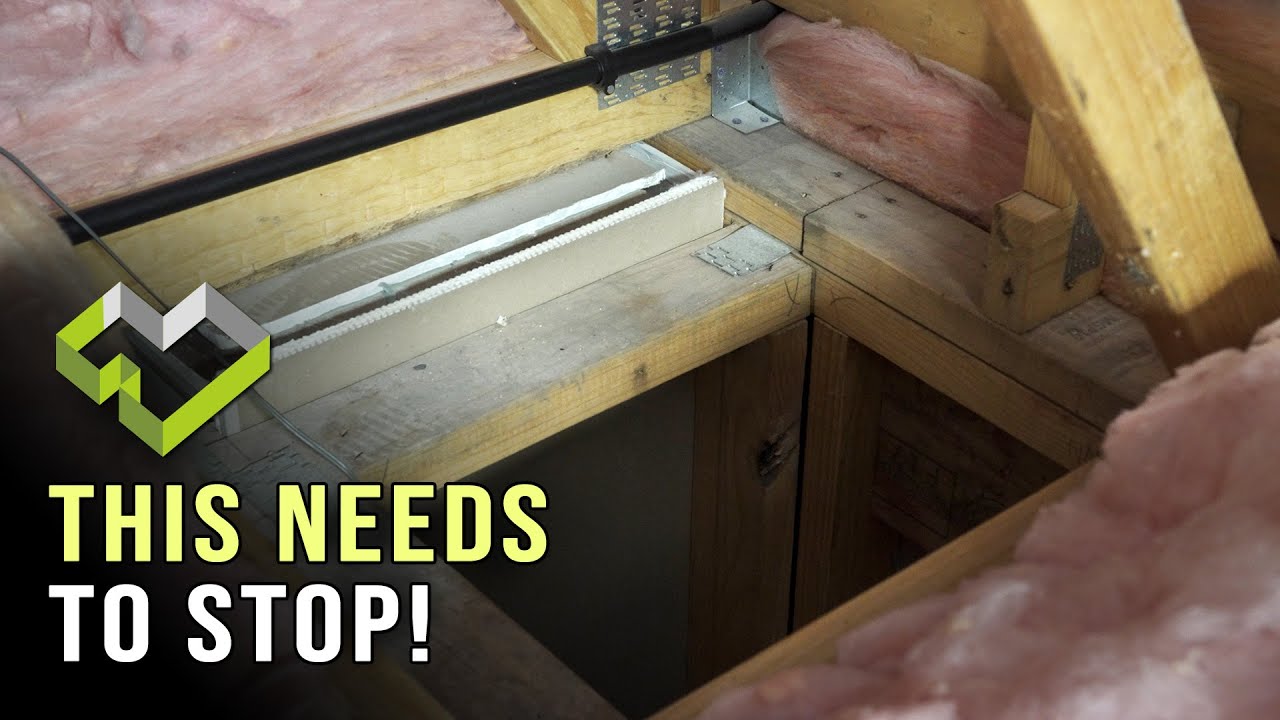 Система воздуховодов полностью открыта для доступа к чердачному пространству?