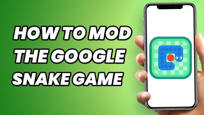 Como usar mods no Google Snake Game - Jugo Mobile