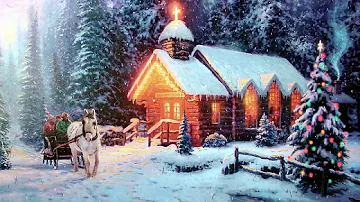 26 Popular Traditional Christmas Carols w  Festive Art by Thomas Kinkade