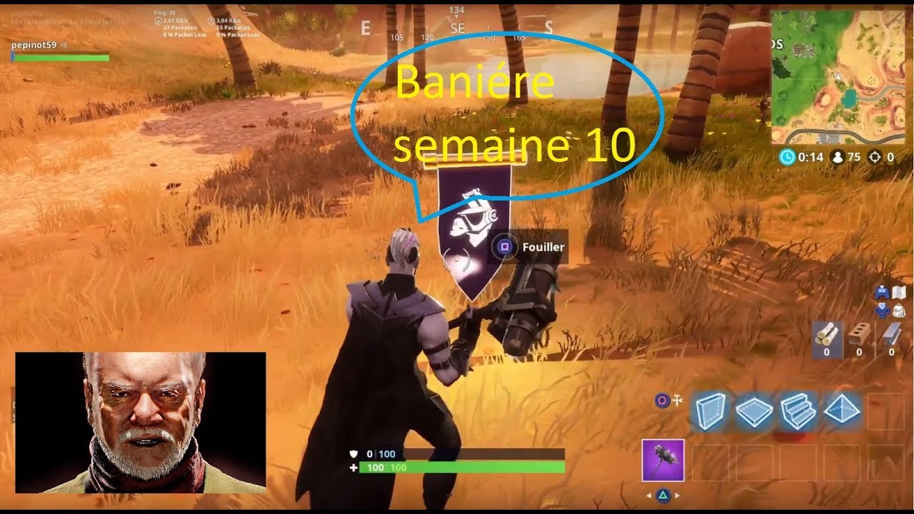banniere semaine 10 saison 6 fortnite - fortnite saison 8 semaine 10 banniere