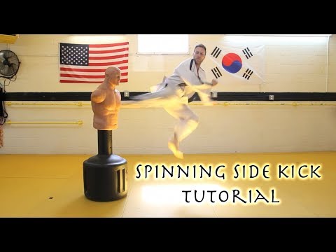 TAEKWONDO efecto lateral KICK TUTORIAL
