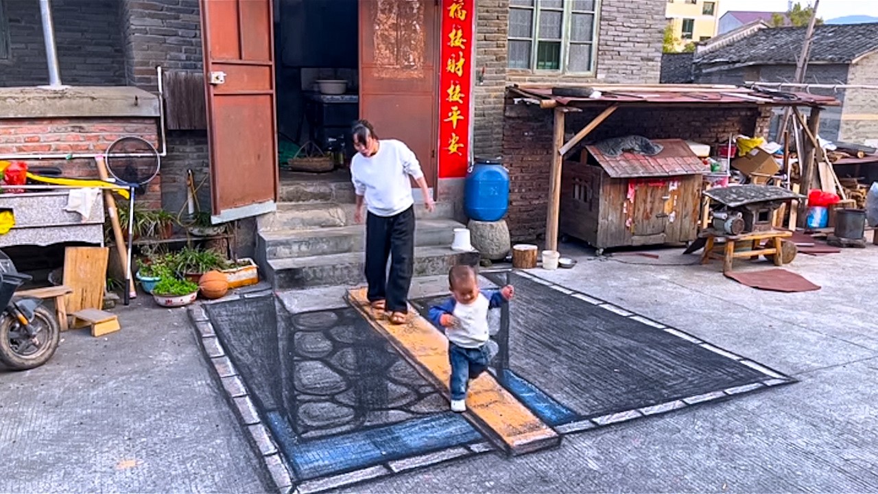 Great Work With Amazing Water Hand Drawn Beautiful 3D Art