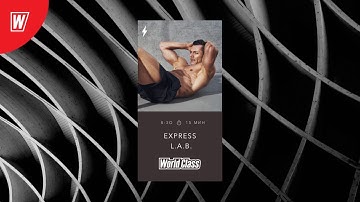 EXPRESS L.A.B. с Ириной Смирновой | 23 июня 2020 | Онлайн-тренировки World Class
