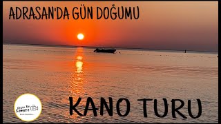 Adrasanda Muhteşem Gündoğumu Kano Turu Altin Saatler - Drone Görüntüleri̇.