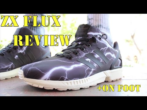 Adidas ZX Flux Lightning Review & On Foot - YouTube