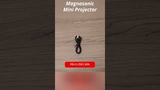Review Magnasonic LED Pocket Pico Video Projector 2023 #short