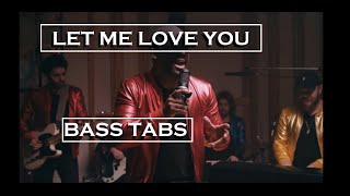 Video thumbnail of "Scary Pockets - Let Me Love You (Funk Cover) Bass Tab/Sheet Music"