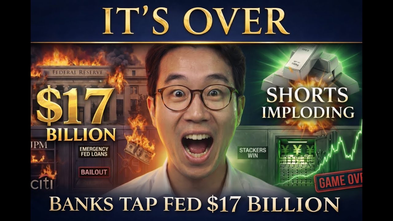 IT’S OVER: Banks Borrow $17B From Fed as Silver Shorts Collapse