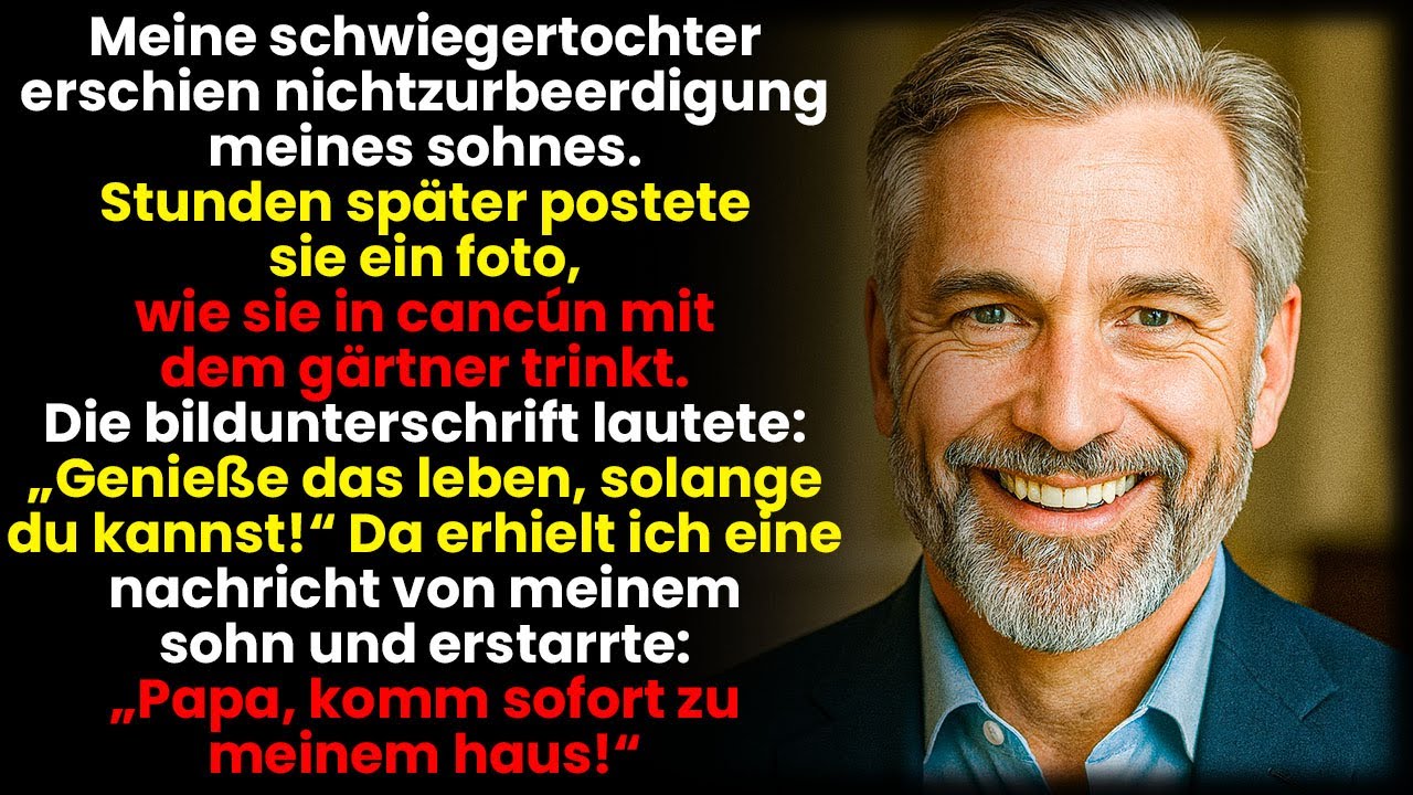 Meine Schwiegertochter kam nicht zur Beerdigung – Stunden später postete sie ein Trinkfoto!