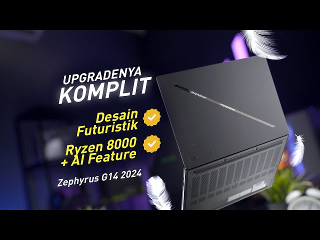 Laptop GAMING RYZEN 8000 Pertama!!! | Review Asus ROG Zephyrus G14 2024