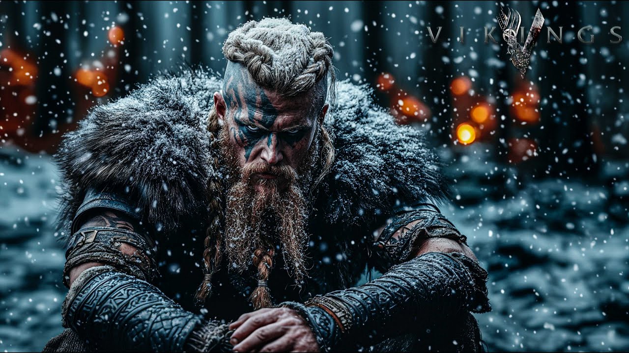 Frozen Warrior Spirit ❄️ Epic Viking Music & Nordic Battle Ambience for Training, Power, and Focus