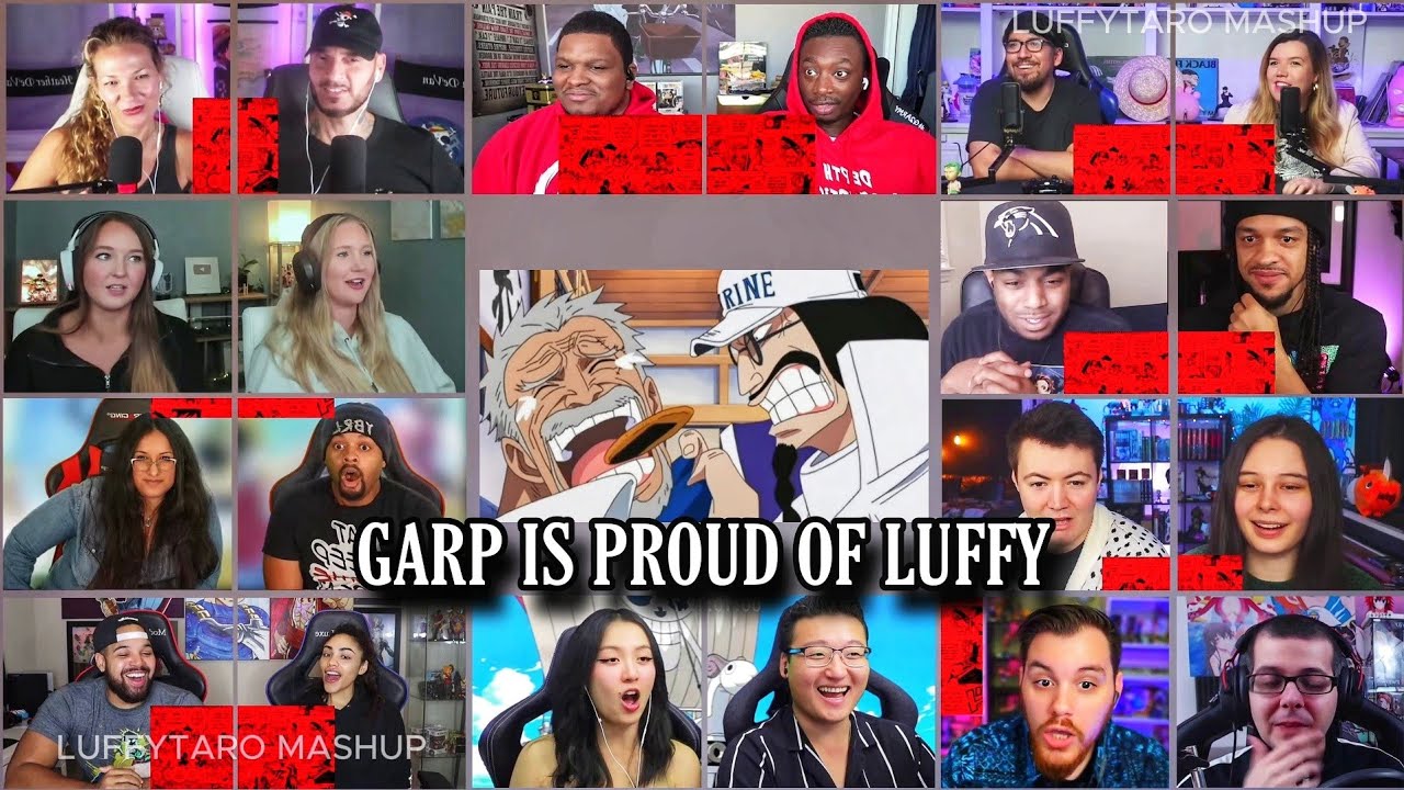 Garp is Proud of Luffy Reaction Mashup | One Piece Episode 431