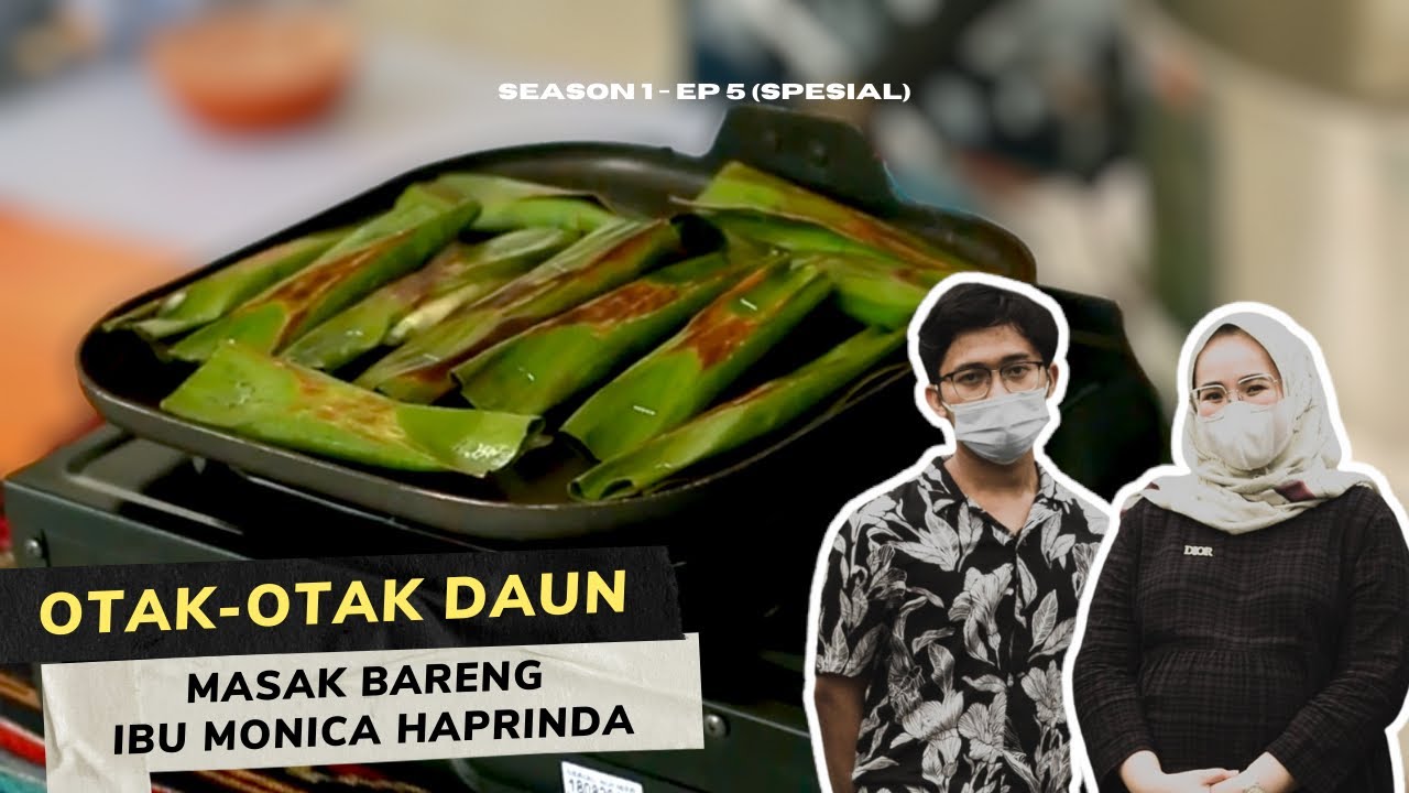 Faiz Habibie Masak Otak-Otak Bareng Istri Walikota Pangkalpinang