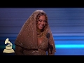 Beyoncé Wins Best Urban Contemporary Album | Acceptance Speech | 59th GRAMMYs