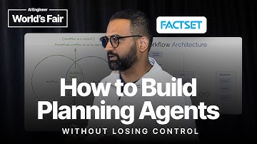 How to Build Planning Agents without losing control - Yogendra Miraje, Factset
