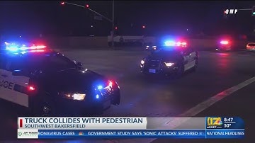 Man hospitalized after being struck by vehicle in Southwest Bakersfield