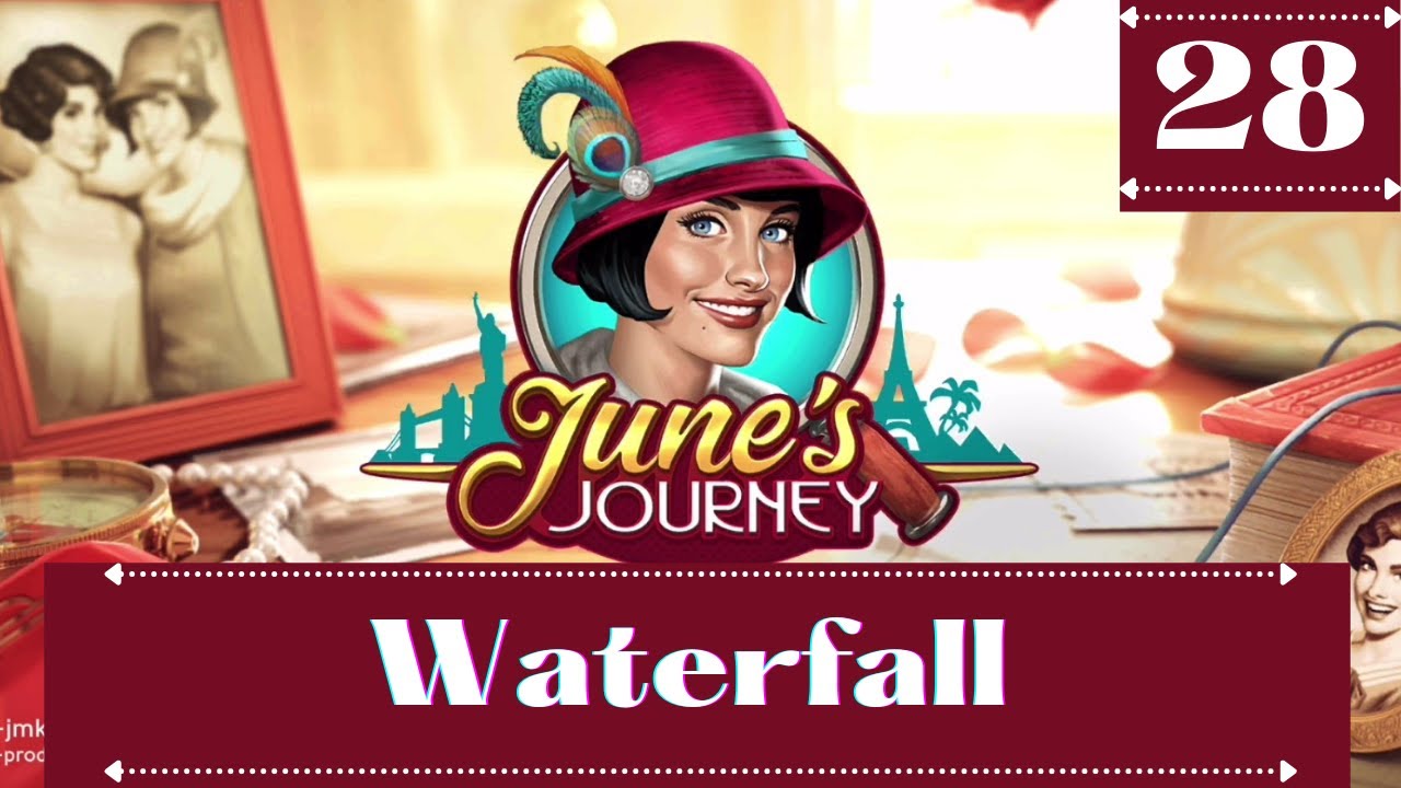JUNE'S JOURNEY - Hidden Object Game SCENE 28 Waterfall - YouTube
