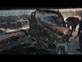 Жуткая авария в Златоусте 13.02.2021 автомобиль ВАЗ-2110 влетел в бетонное ограждение. Есть погибшие