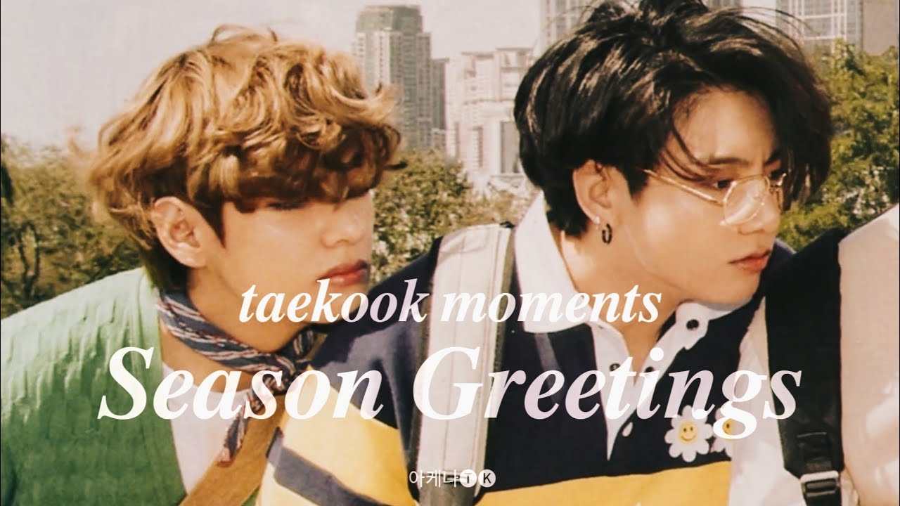 201227 taekook ~ taekook season greetings 2021 || taekook moments