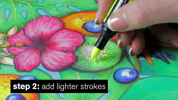 Winsor & Newton NeonMarkers: Step by Step