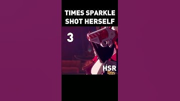 Times Sparkle shot herself in a trailer #honkaistarrail #honkaiimpact3rd #hoyoverse
