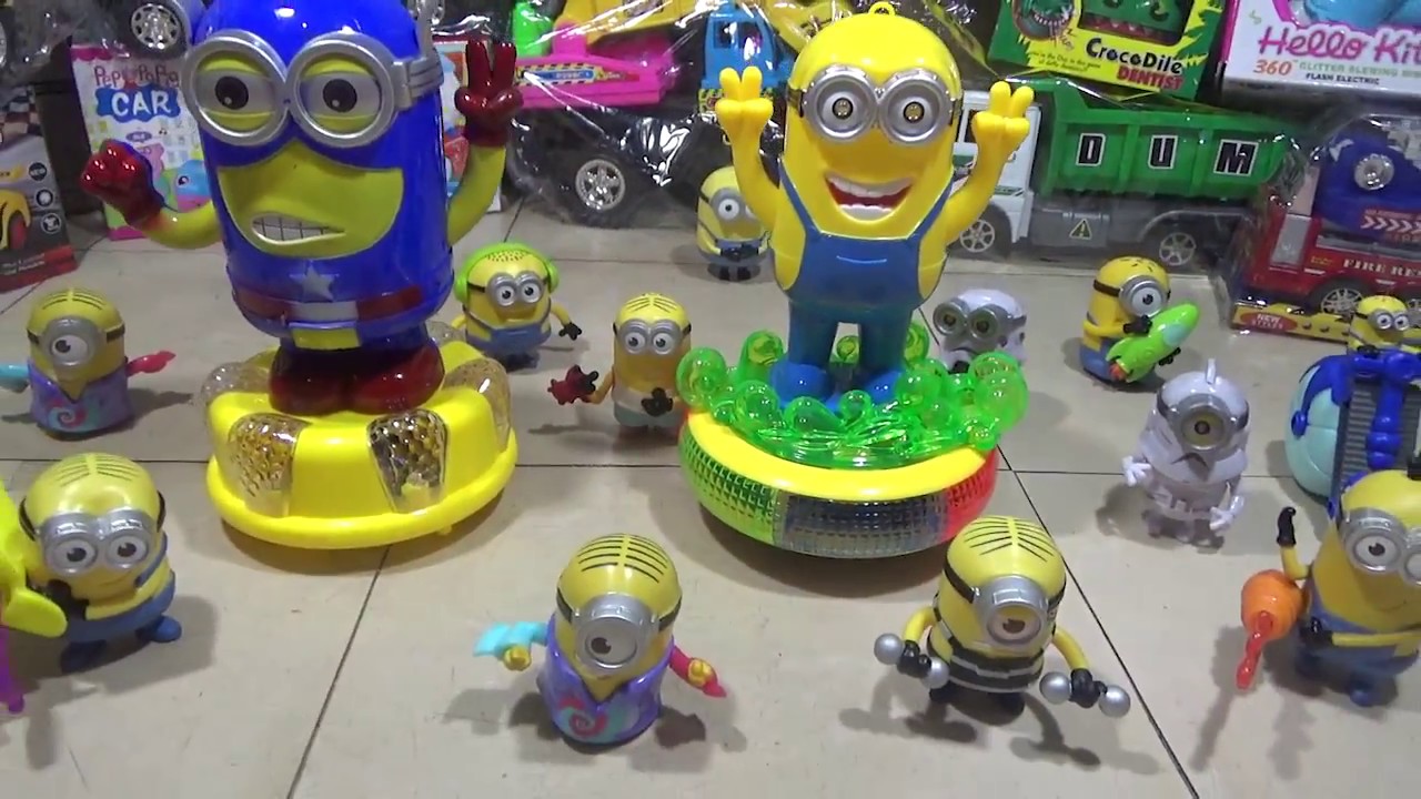 Big Minions Light Up Toys With Flashing Lights With Lots