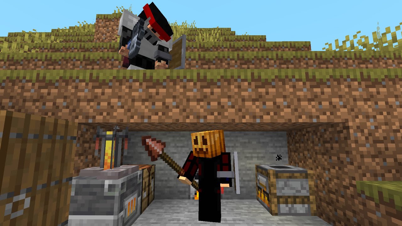 Minecraft Tiktoker VS Hunter (Filipino)