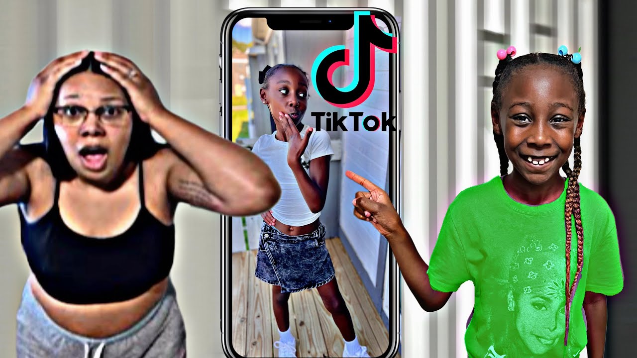 REACTING TO MY 8 YEAR OLD DAUGHTER’S TIKTOK DRAFTS