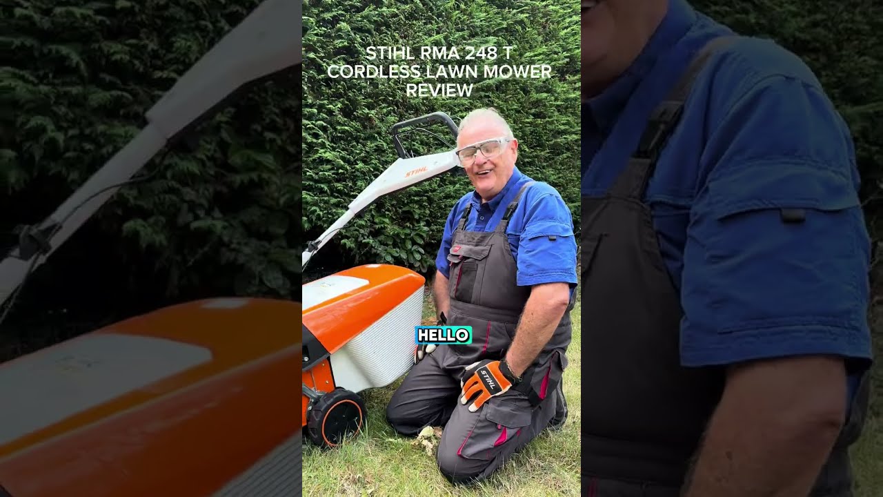 Обзор аккумуляторной газонокосилки STIHL RMA 248T 