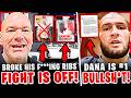 BREAKING! UFC Fighter PULLS OUT of FIGHT w/ BROKEN RIBS! Khabib REACTS to Dana White! Conor McGregor