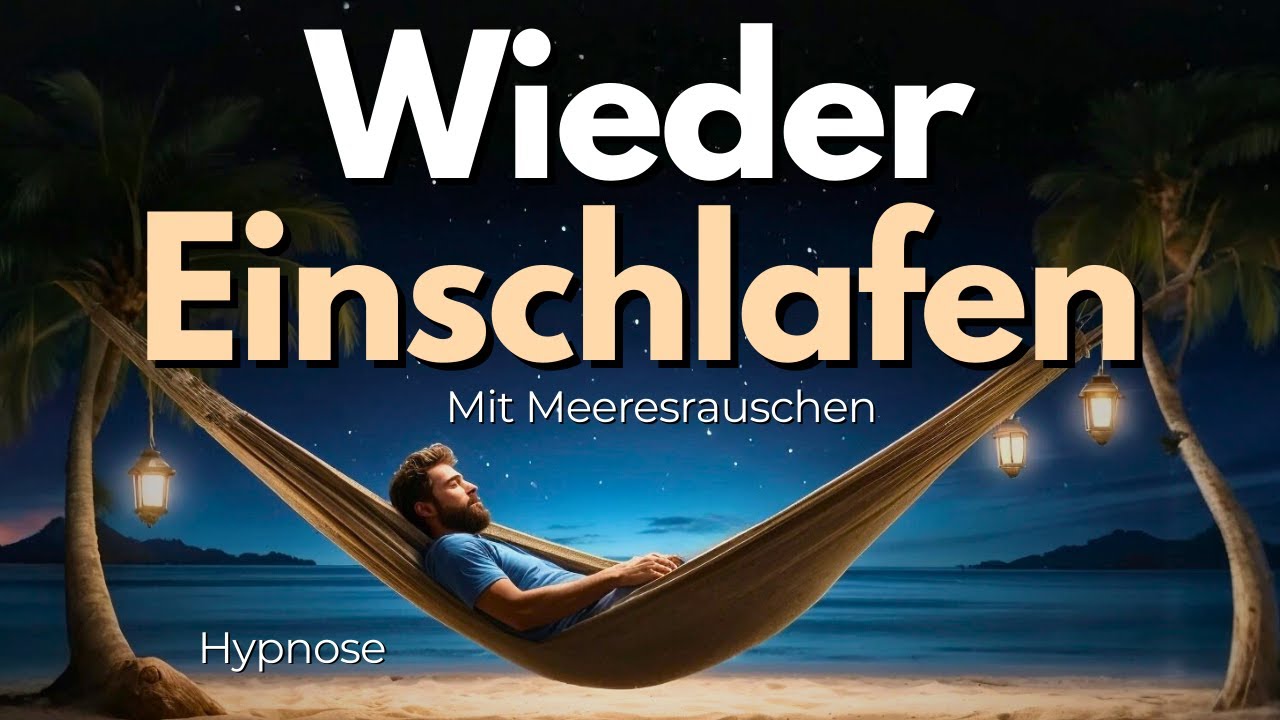 Wieder Einschlafen, wenn du Nachts wach bist | Hypnose bei Schlafproblemen
