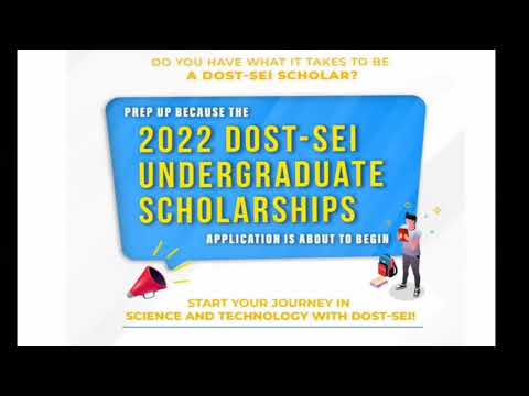 2022 DOST- SEI UNDERGRAD APPLICATION!