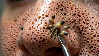 Watch Blackheads Pop Out of Nose | Most Satisfying Clean