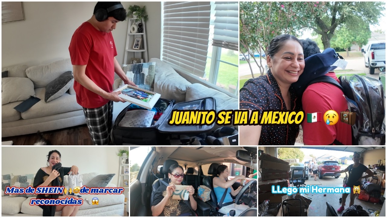 CUÁNTO TIEMPO SE IRÁ A QUEDAR JUANITO 💁♀️EN 🇲🇽 SHEIN 😲ME MANDA ROPA DE MARCA LULÚLEMO Y ALO 🙀